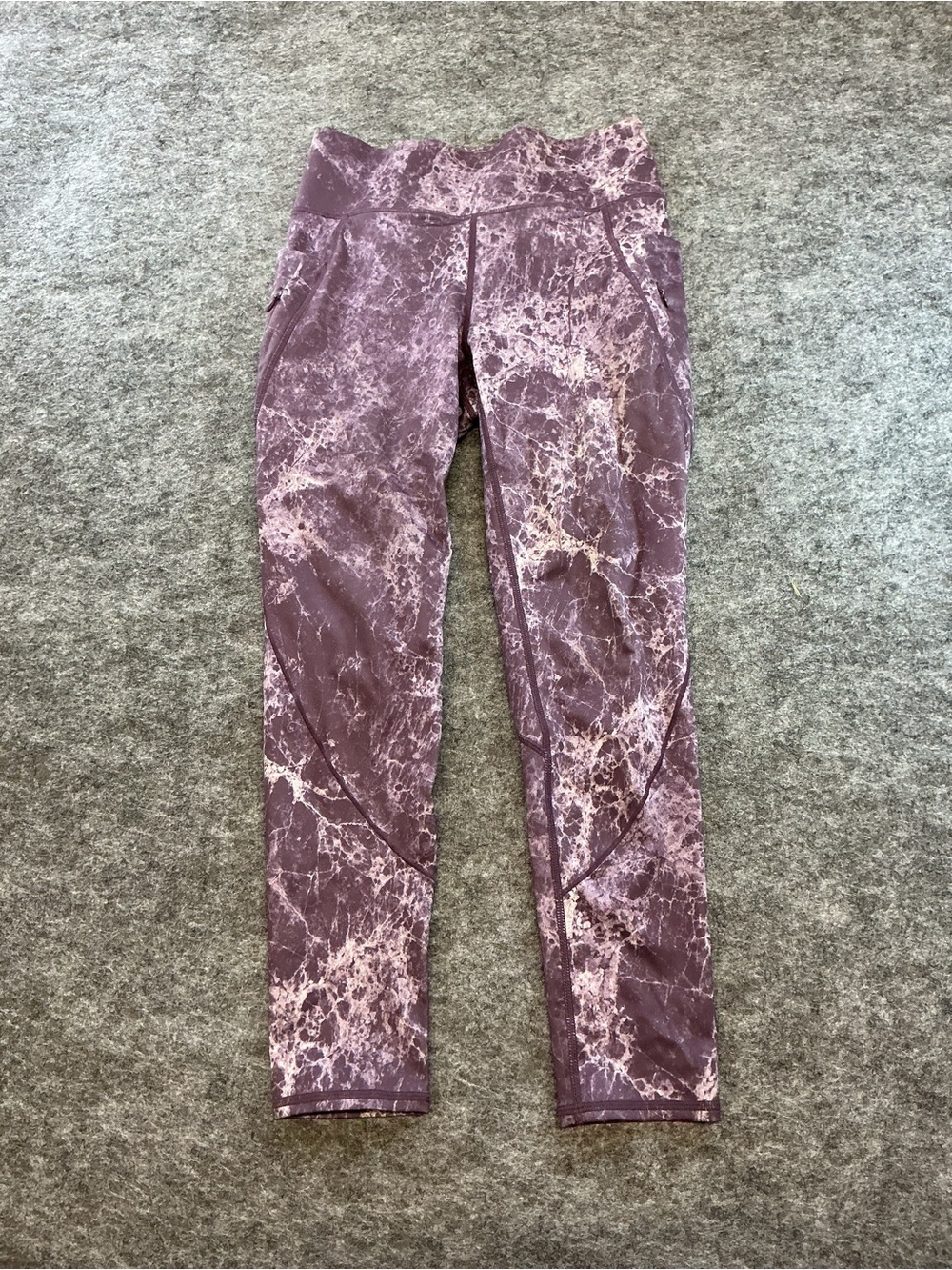 FLX Jogger Tie Dye Spacey Purple Leggings